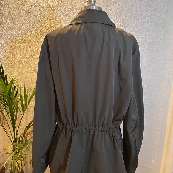 Charter Club Water Resistant Light Weight Transitional Jacket Raincoat - Picture 5 of 10